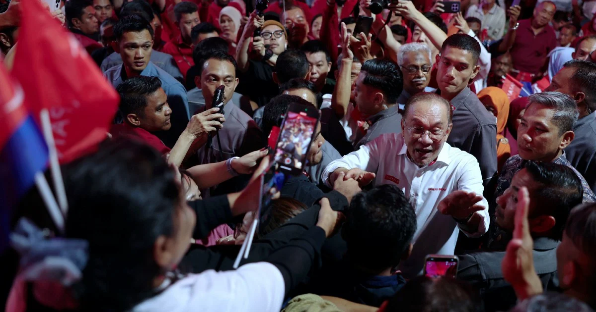 Anwar leads Pakatan Harapan's push into Johor, fielding full 56-candidate slate