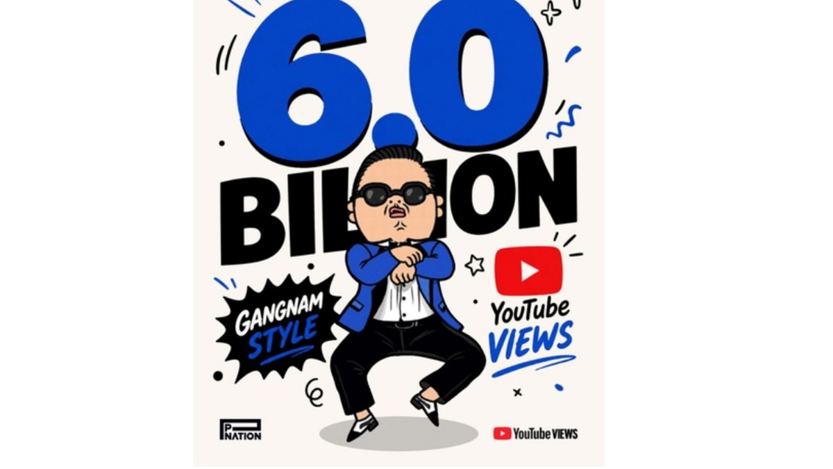 Psy's 'Gangnam Style' Becomes Most-Watched K-pop Video With 6 Billion YouTube Views