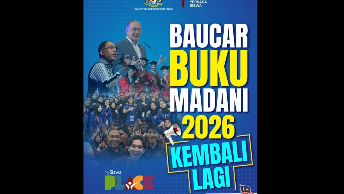 1.18 Million Higher Education Students Can Claim RM100 MADANI Book Vouchers From July 15