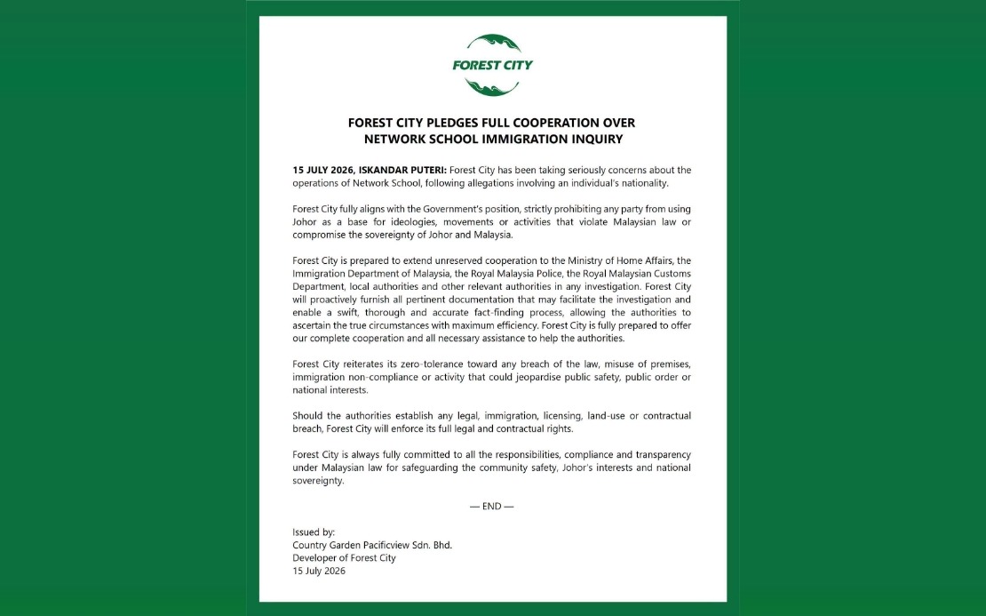 Forest City Developer Pledges Full Cooperation in Network School Probe Involving Israeli Citizens