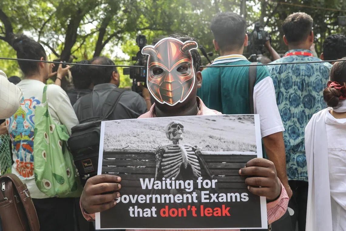 India Deploys Massive Security Operation for Retaken Medical Entrance Exam After Paper Leak Crisis