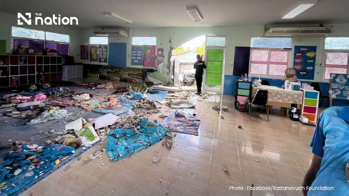Car crashes into Thai childcare centre, injuring 15 children during afternoon nap