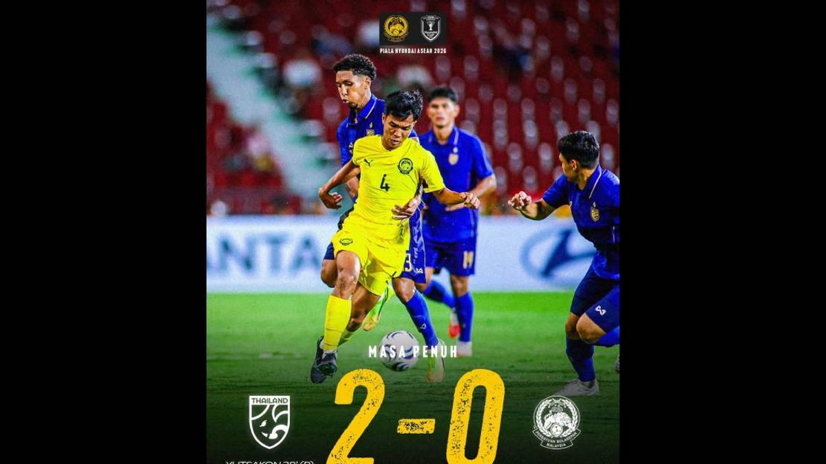 Thailand Ends Malaysia's Unbeaten Run With Commanding 2-0 Victory in ASEAN Cup