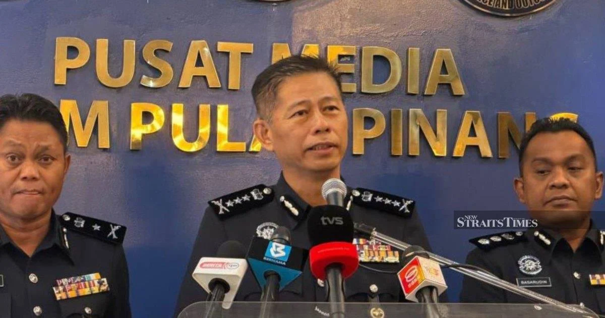 Penang Police Dismantle Liquid Methamphetamine Syndicate, Arrest Suspect with RM450,000 Drug Haul