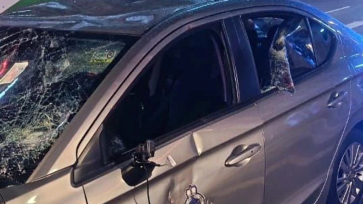 Foreign Homeless Man Held After Damaging Police Vehicle in Central Kuala Lumpur