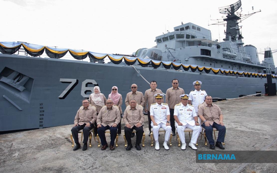 Ex-Hang Tuah Warship Handed to Perak for Memorial Museum Development