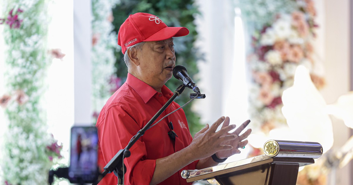 Muhyiddin Dismisses Khaled's 'Spoiler' Jab as Bersatu Eyes Negri Sembilan Stakes
