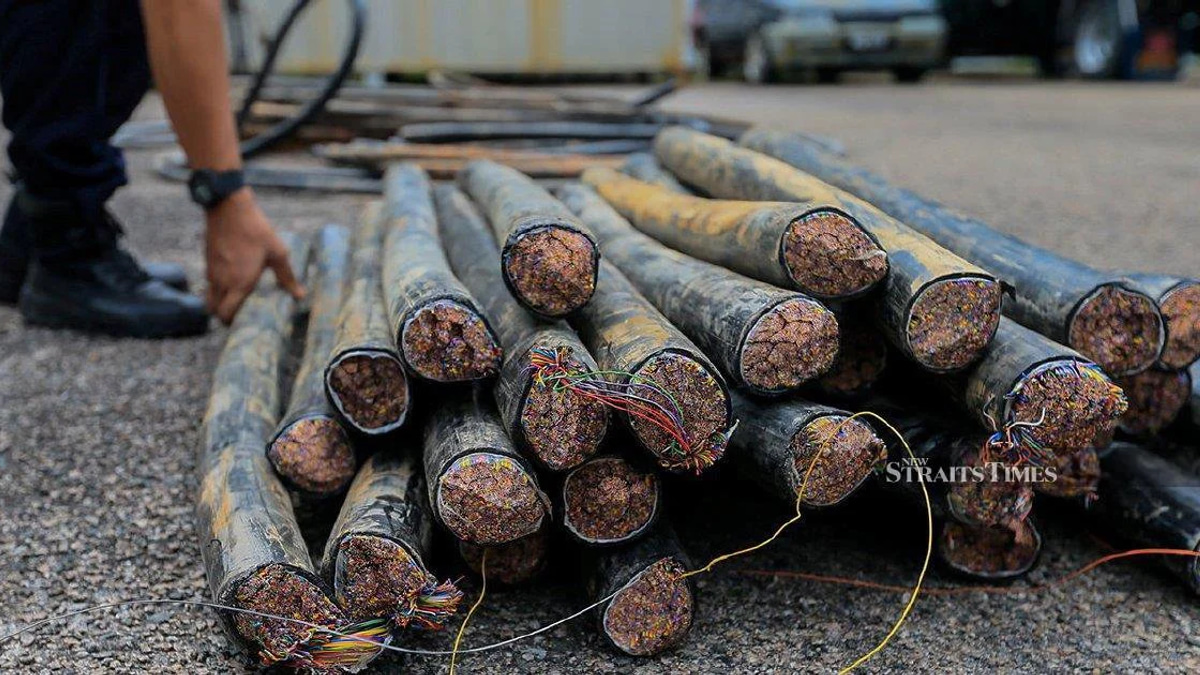 Cable theft in KL plummets as police step up enforcement