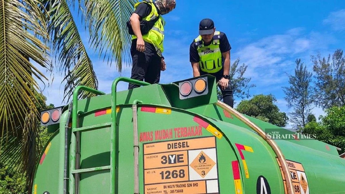 Clandestine Diesel Operation in Miri Shut Down as Authorities Seize 15,000 Litres and Four Suspects
