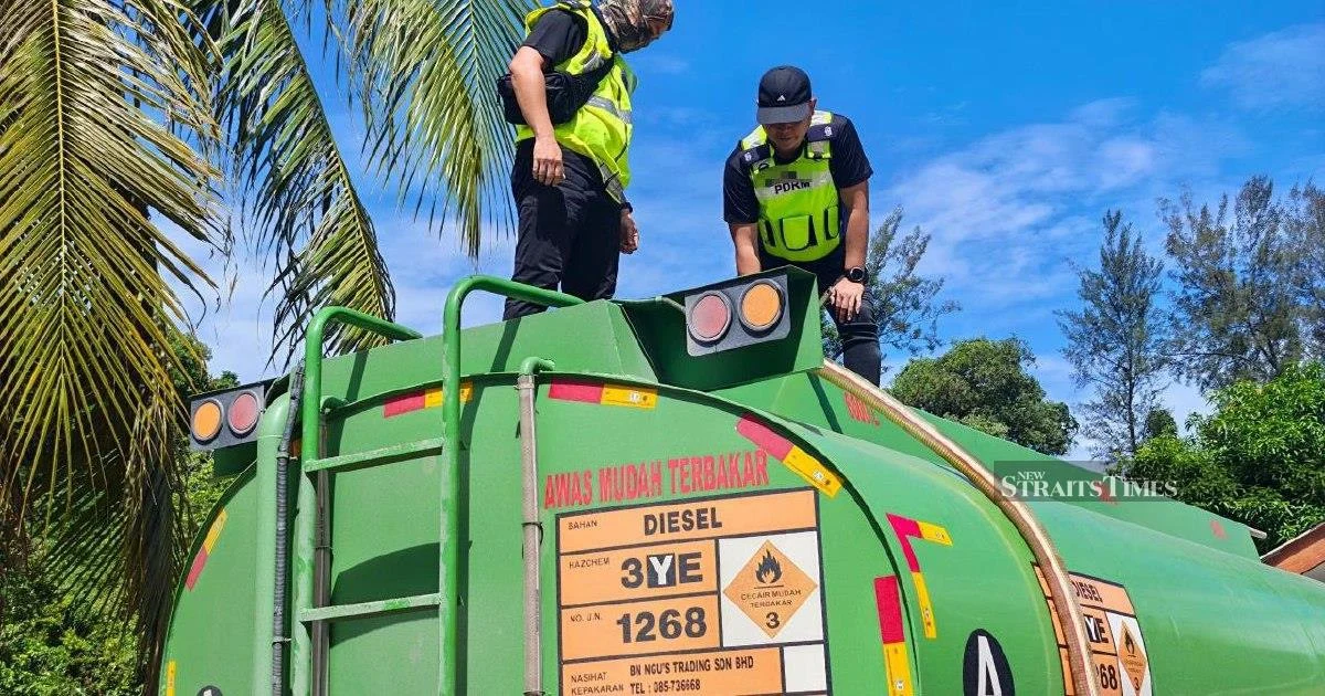 Clandestine Diesel Operation in Miri Shut Down as Authorities Seize 15,000 Litres and Four Suspects