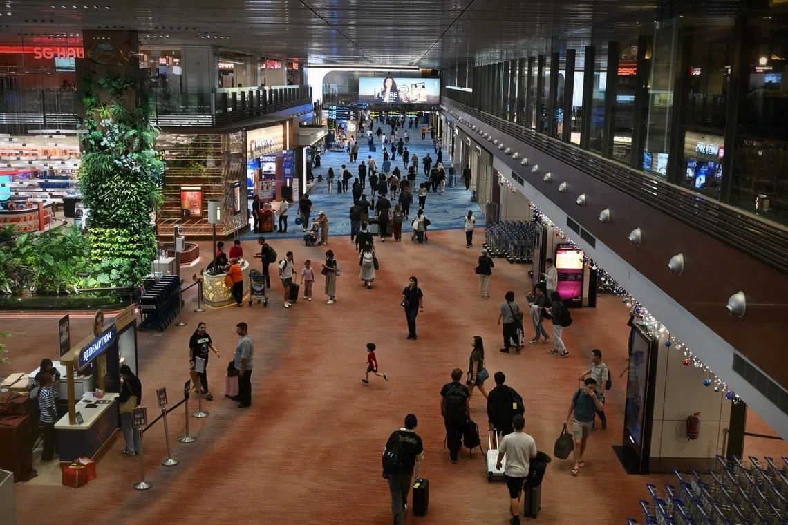 Australian and American travellers arrested for high-value perfume thefts at Changi Airport