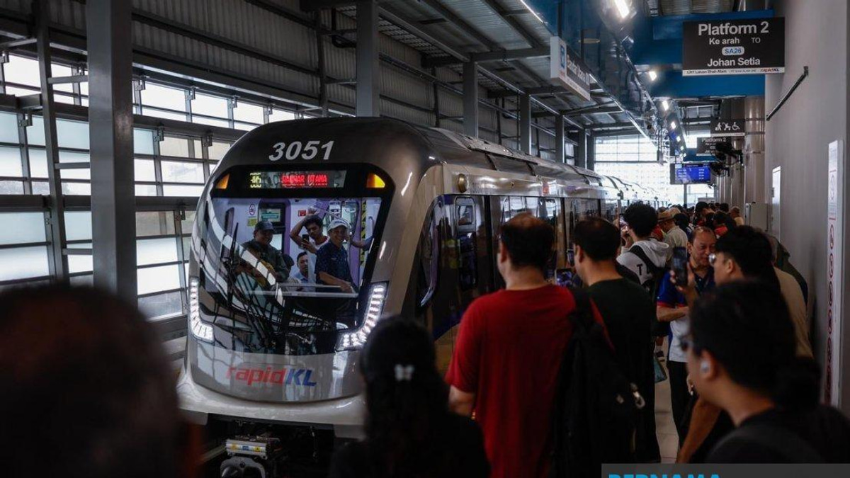 LRT3 Shah Alam Line Opens with Modest First-Day Ridership, Prasarana Eyes Rapid Growth
