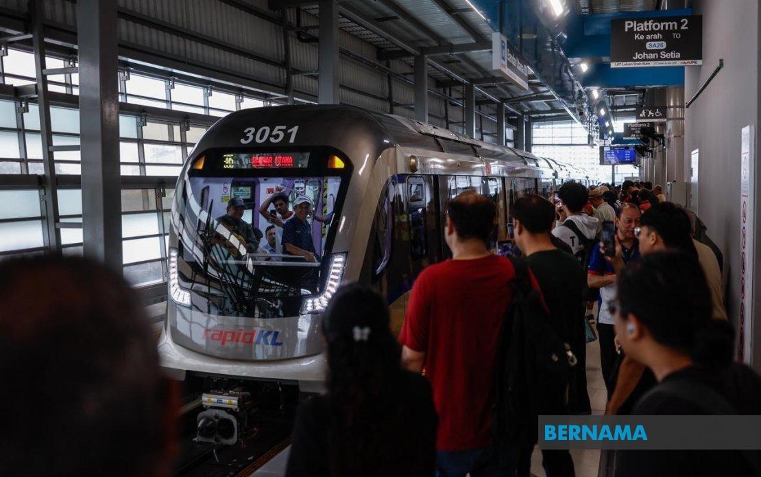 LRT3 Shah Alam Line Opens with Modest First-Day Ridership, Prasarana Eyes Rapid Growth