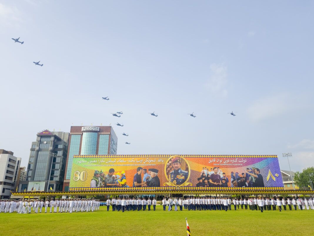 Brunei prepares grand ceremonial parade for Sultan Hassanal Bolkiah's 80th birthday
