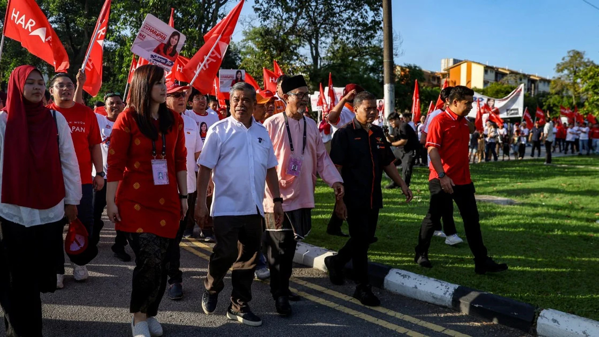 Pakatan Harapan supporters rally behind Sharon Teo in Johor state election bid