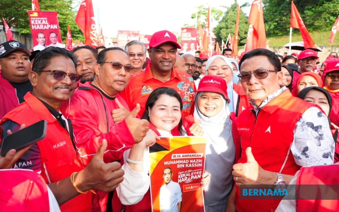 Ramanan, Sim Rally Behind Six PH Candidates in Negeri Sembilan State Election Push