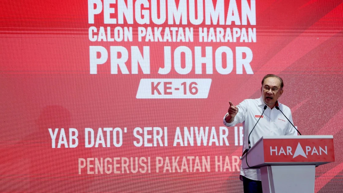 Anwar Challenges Johor Officials to Scrutinise Federal Revenue Allocations to State