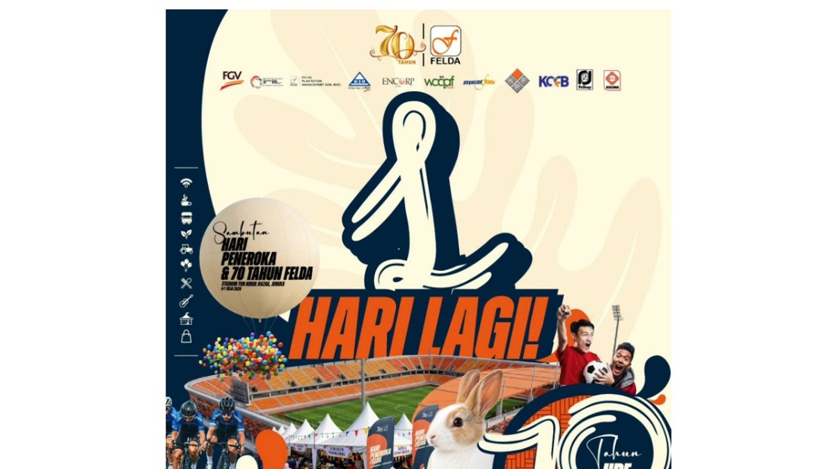 PM Anwar Officiates FELDA's 70th Anniversary, Honouring Seven Decades of Rural Development