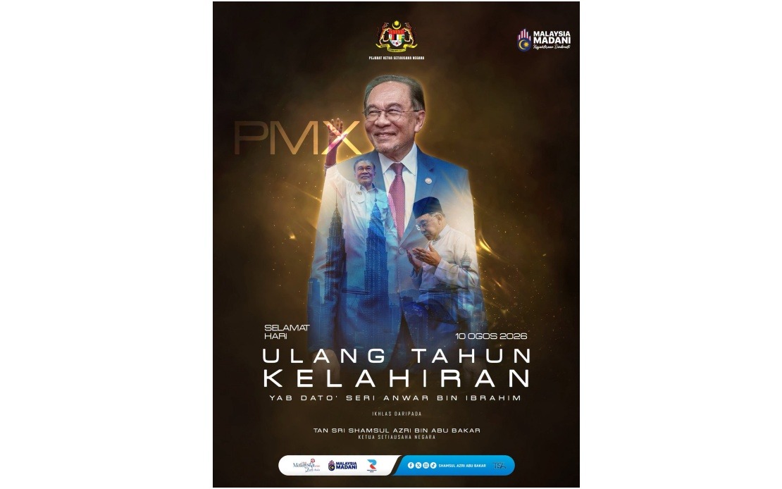 Civil Service Leadership Extends Birthday Wishes to PM Anwar on His 79th