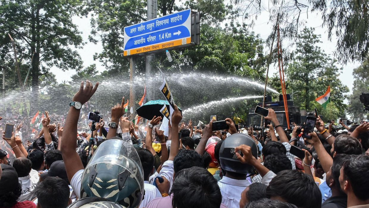 Modi's BJP attacks student protest group over Jharkhand absence, accusations of political opportunism