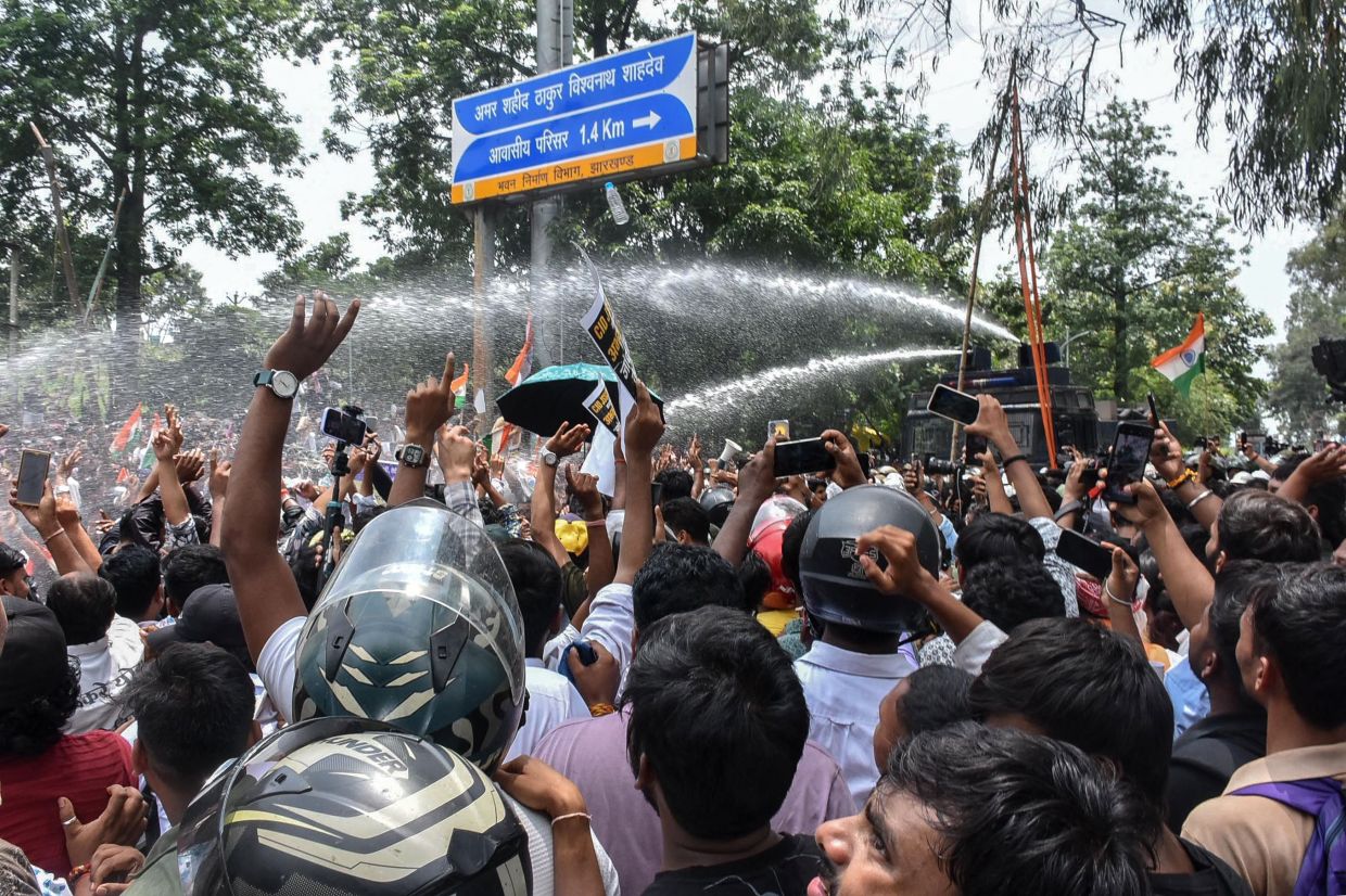 Modi's BJP attacks student protest group over Jharkhand absence, accusations of political opportunism