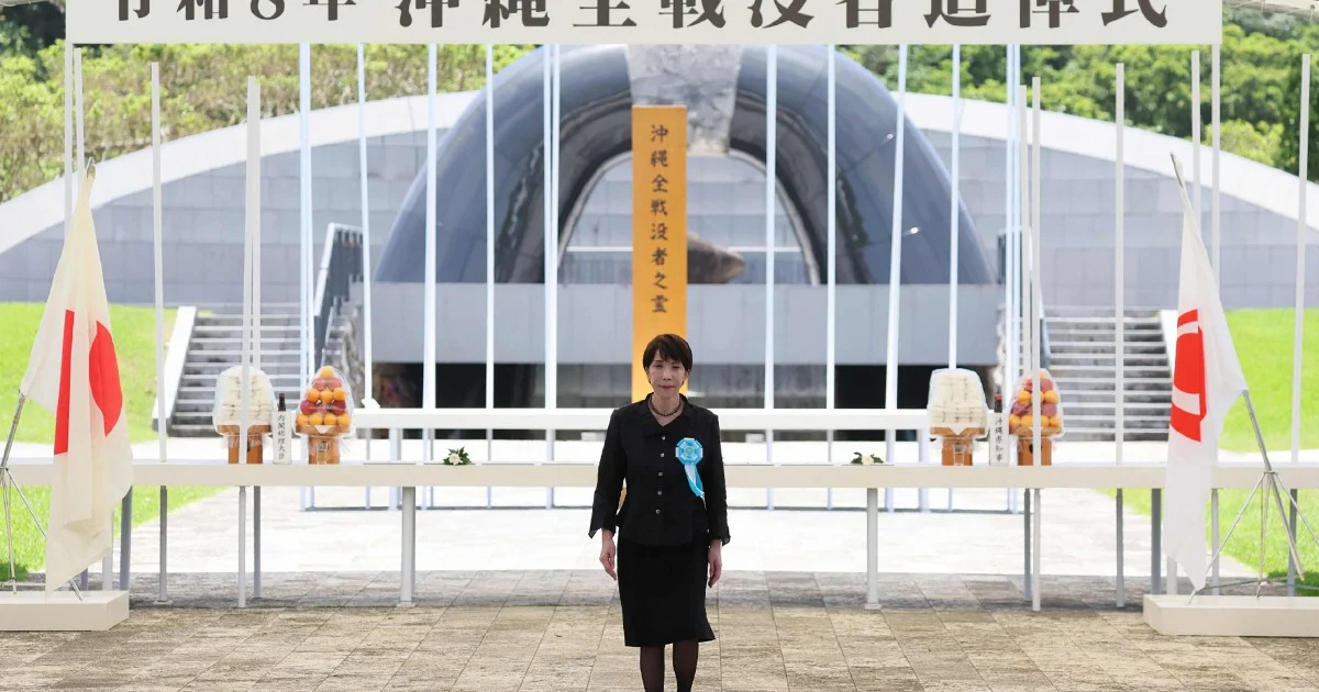 Japan's New PM Faces Public Backlash Over Military Expansion at War Memorial
