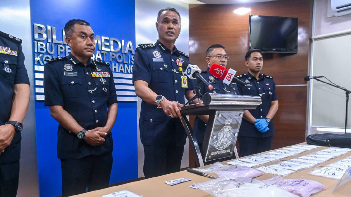 Thai Woman and Partner Held in Major Bentong Drug Seizure Worth RM728,000