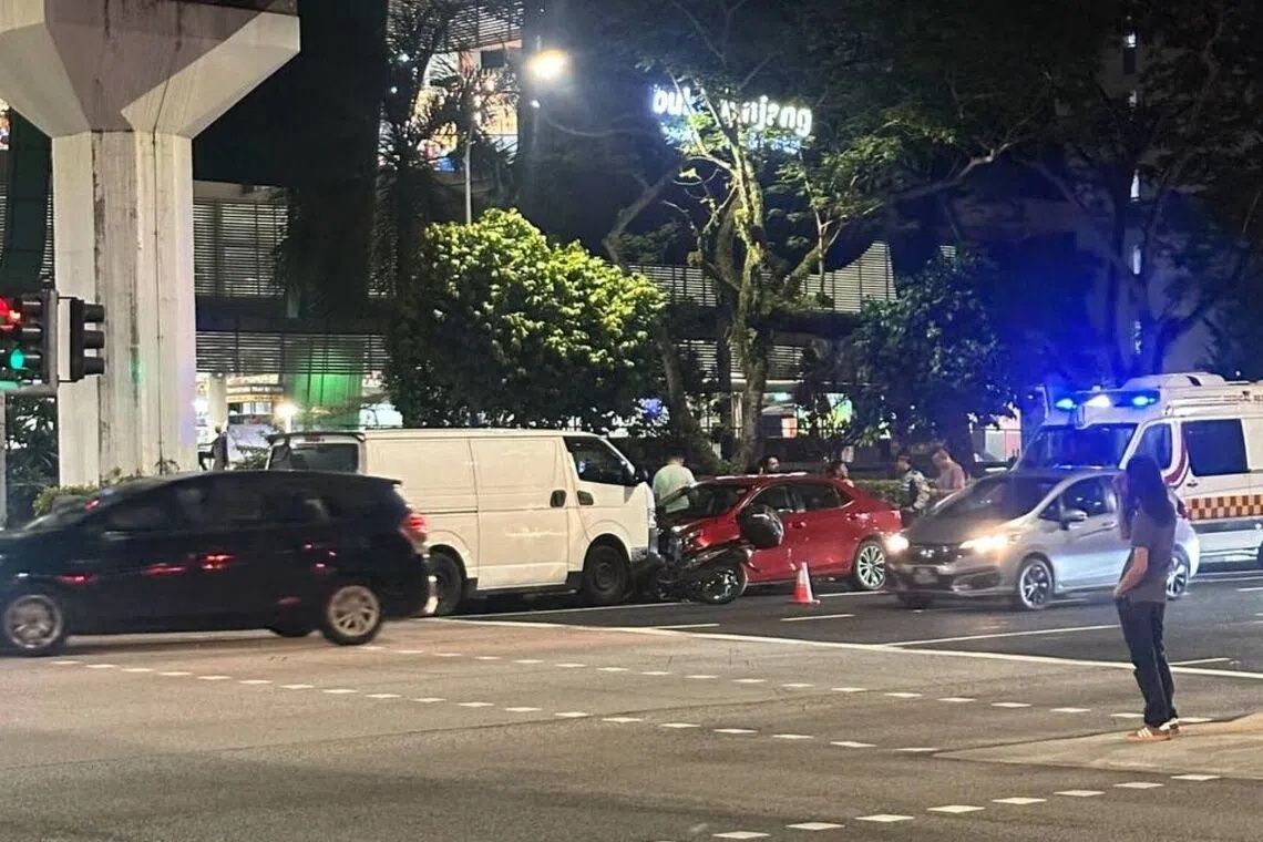 Van Driver Held After Drug-Fuelled Crash in Singapore; Vaping Devices Seized
