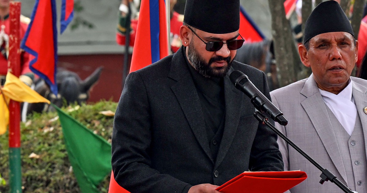 Nepal PM permitted to wear signature sunglasses in parliament on medical grounds