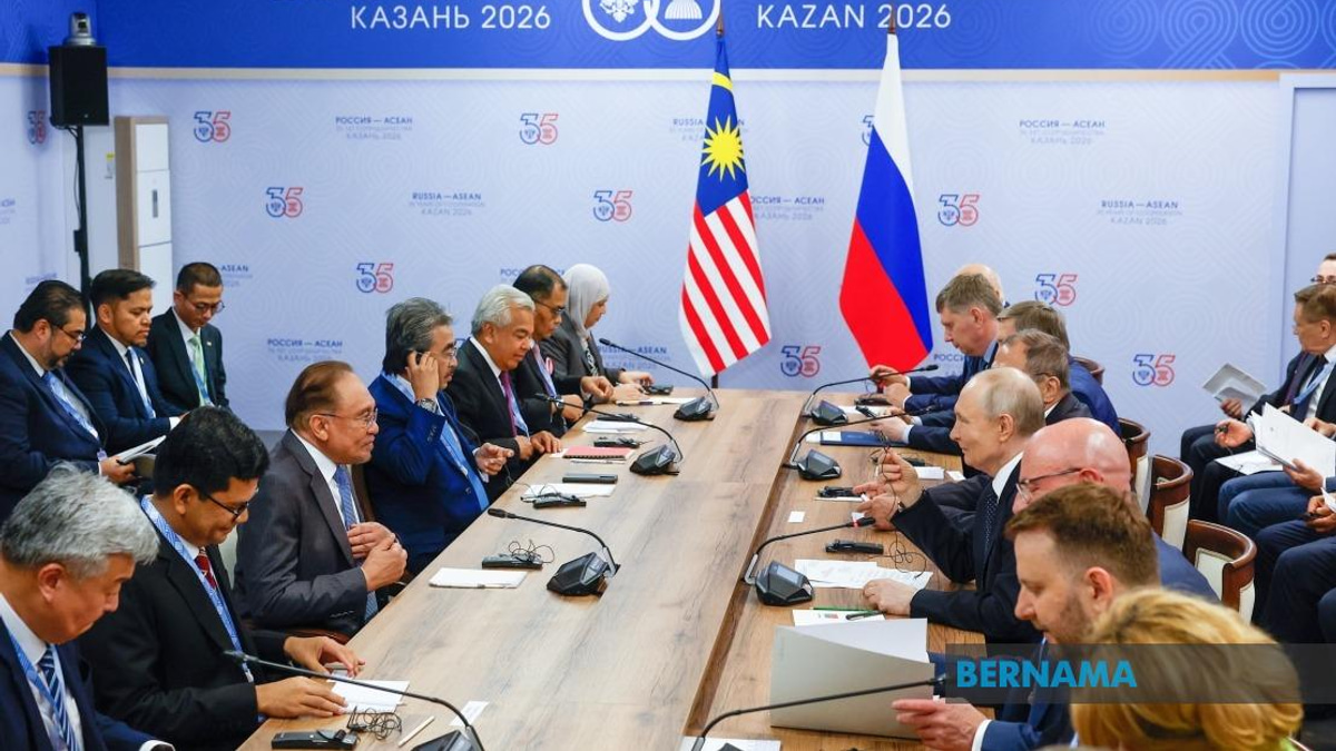 Russia and Malaysia Well-Positioned to Strengthen Partnership, Putin Tells Anwar