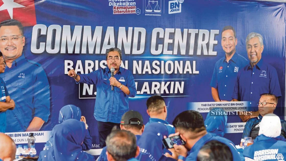 BN Must Prioritise Voter Engagement Over Internal Disputes in Johor Poll, Warns Johari