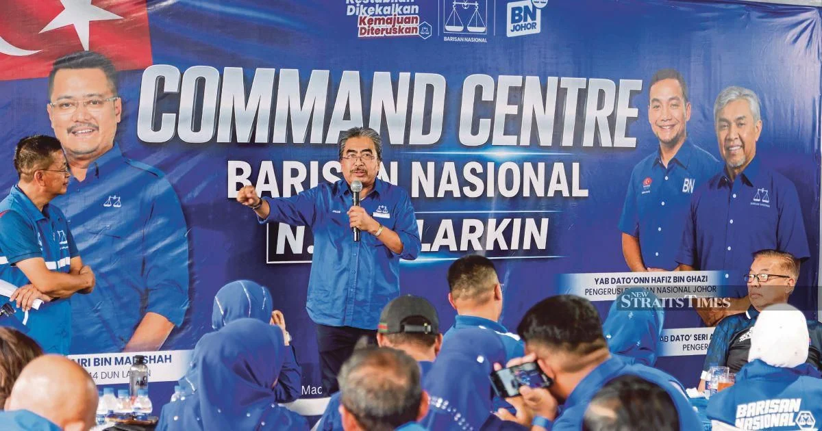 BN Must Prioritise Voter Engagement Over Internal Disputes in Johor Poll, Warns Johari