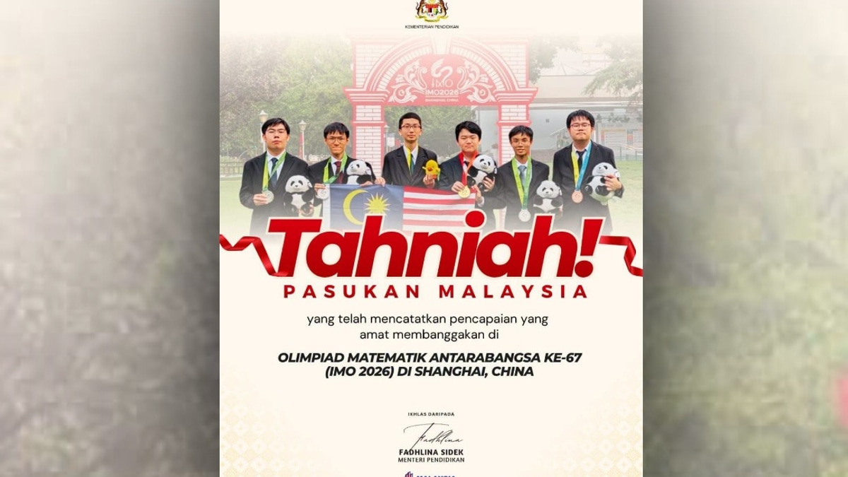 Malaysia Achieves Historic Breakthrough, Ranks 19th at International Mathematical Olympiad 2026
