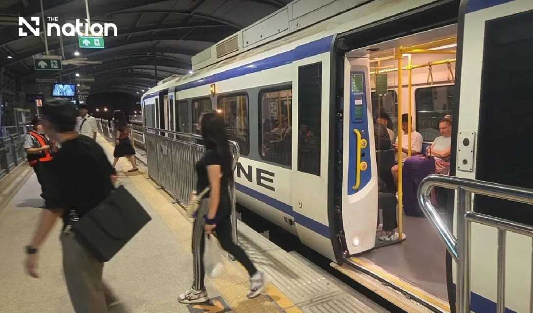 Thai airport rail link fully operational after day-long service disruption