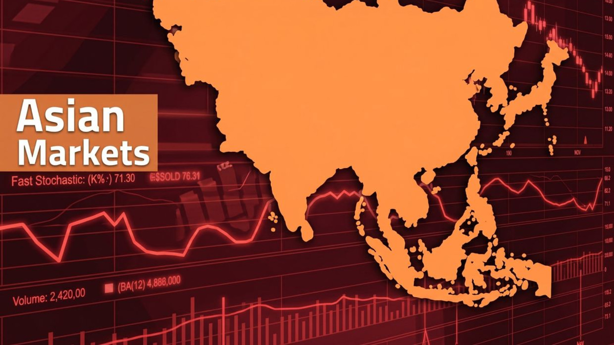 Asian Stocks Retreat as Middle East Tensions and Fed Hawkishness Weigh on Markets