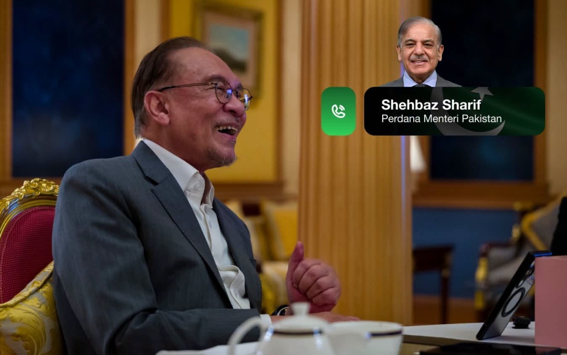 Anwar and Pakistan's Shehbaz Emphasise Dialogue to Defuse Regional Tensions