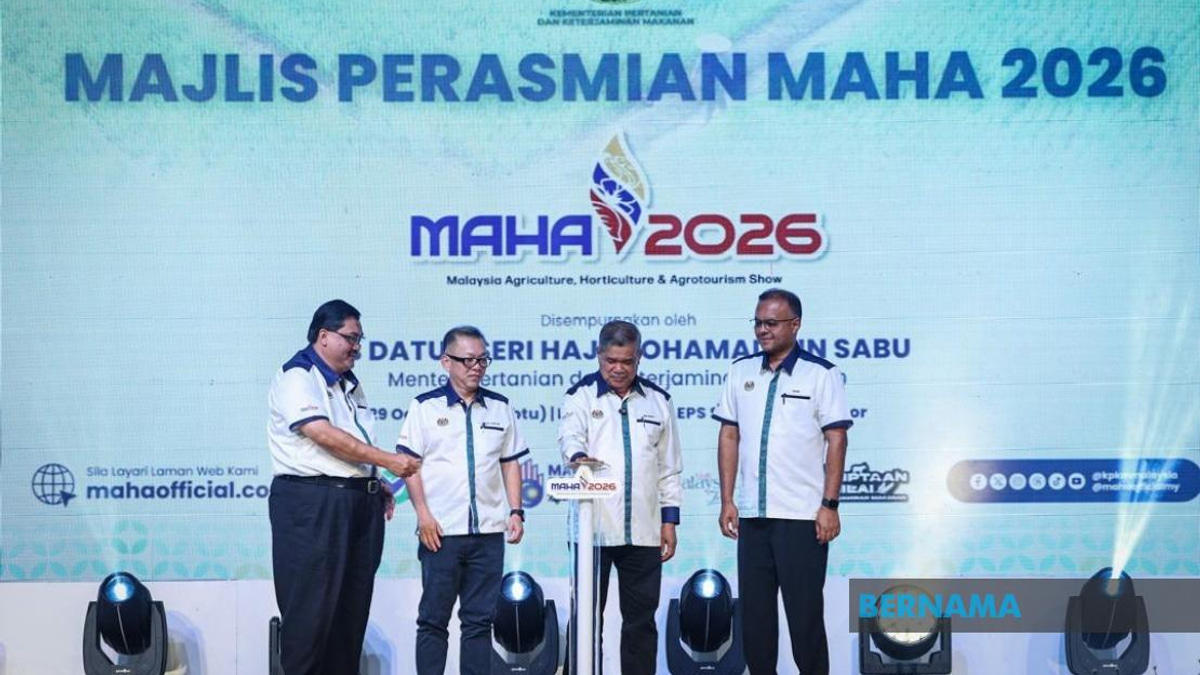 MAHA 2026 Opens New Era for Sustainable Malaysian Agriculture, Says Mohamad Sabu