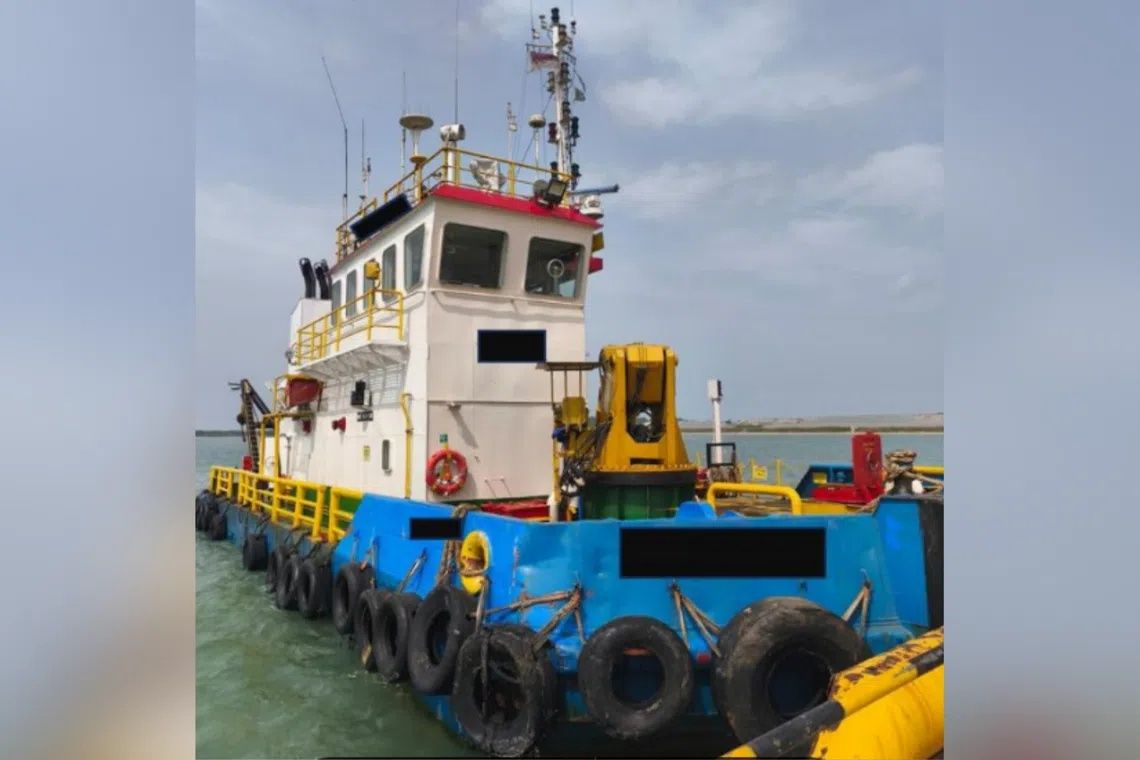 Eight crew members arrested after marine fuel theft from tugboat off Singapore