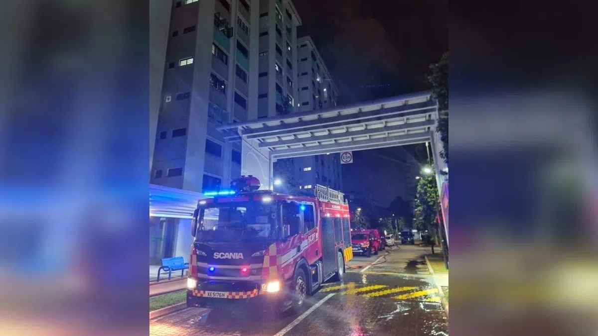 One Dead, Two Firefighters Injured in Singapore Public Housing Fire