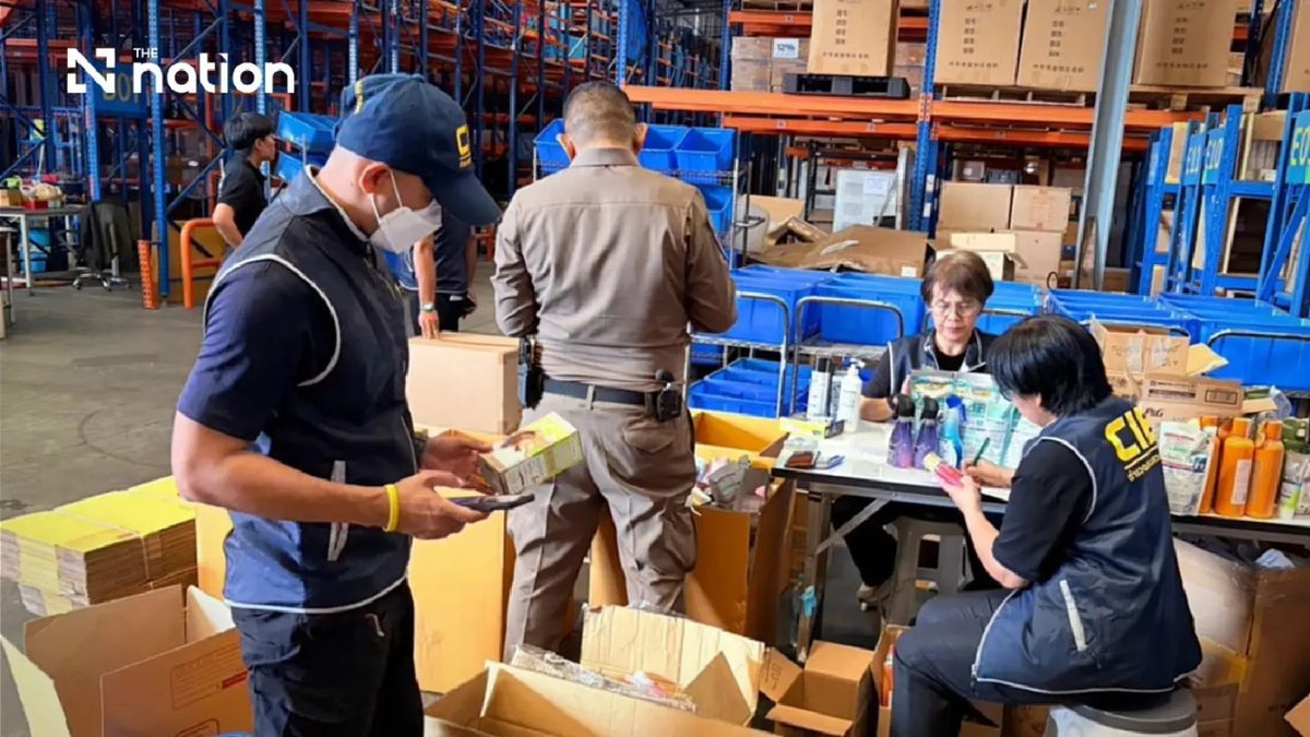 Thai police bust warehouse smuggling 83,000+ uncertified Japanese products worth 8.3 million baht