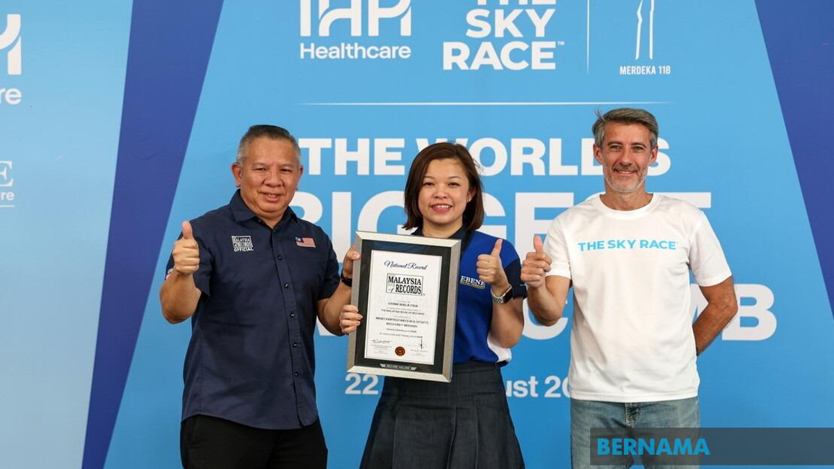 EBENE Sets Malaysia Record with Sports Recovery Initiative at Sky Race 2026