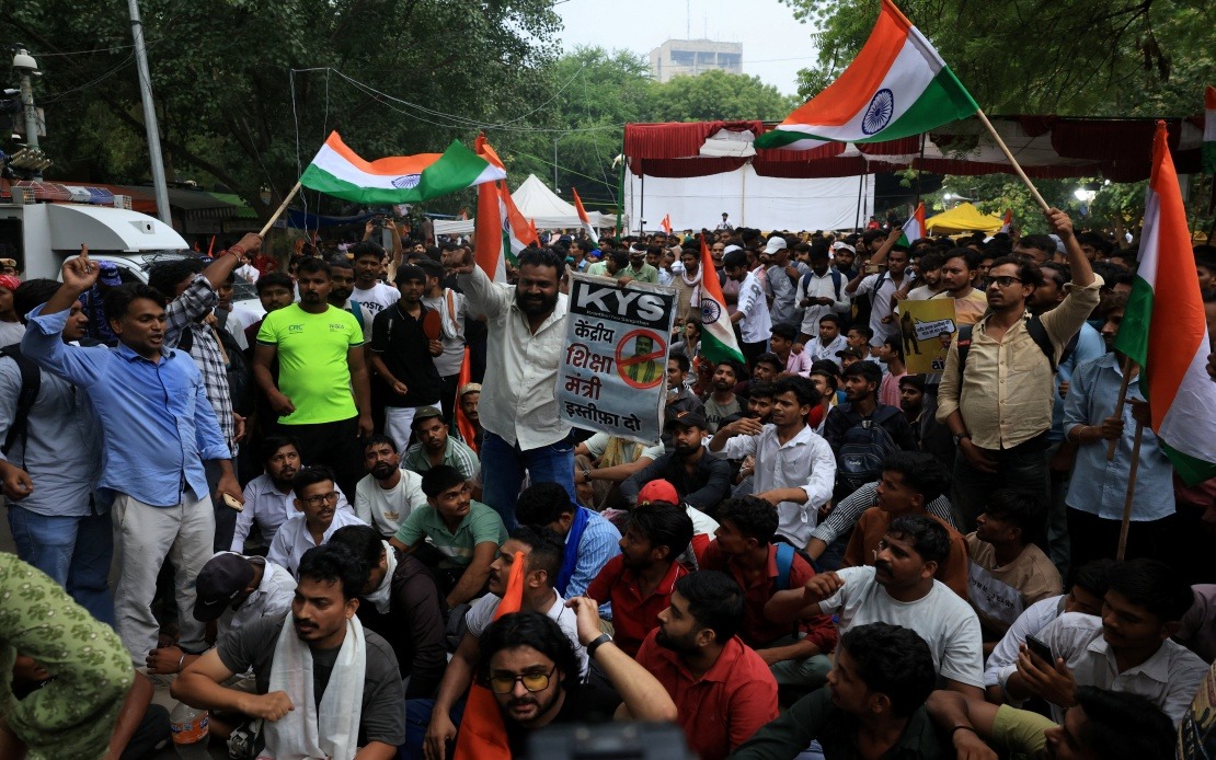 India's Youth Movement Demands Educational Overhaul as Parliament Session Convenes