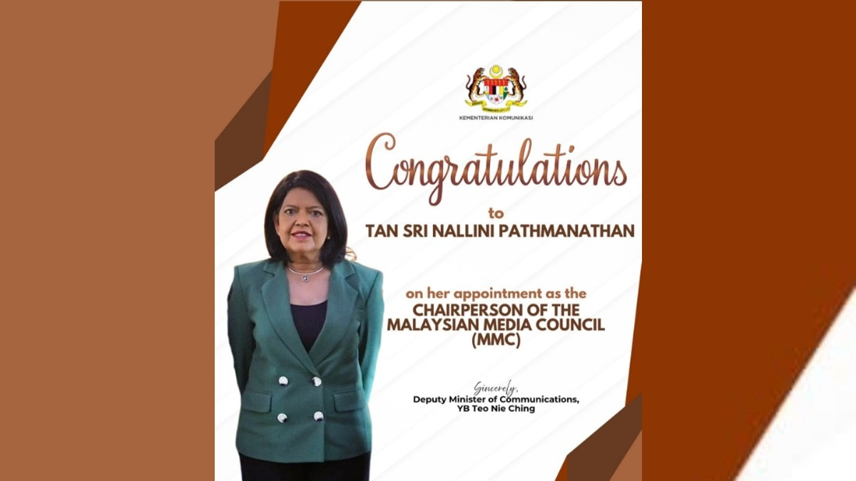 Teo Welcomes Nallini's MMC Leadership, Citing Press Freedom Legacy