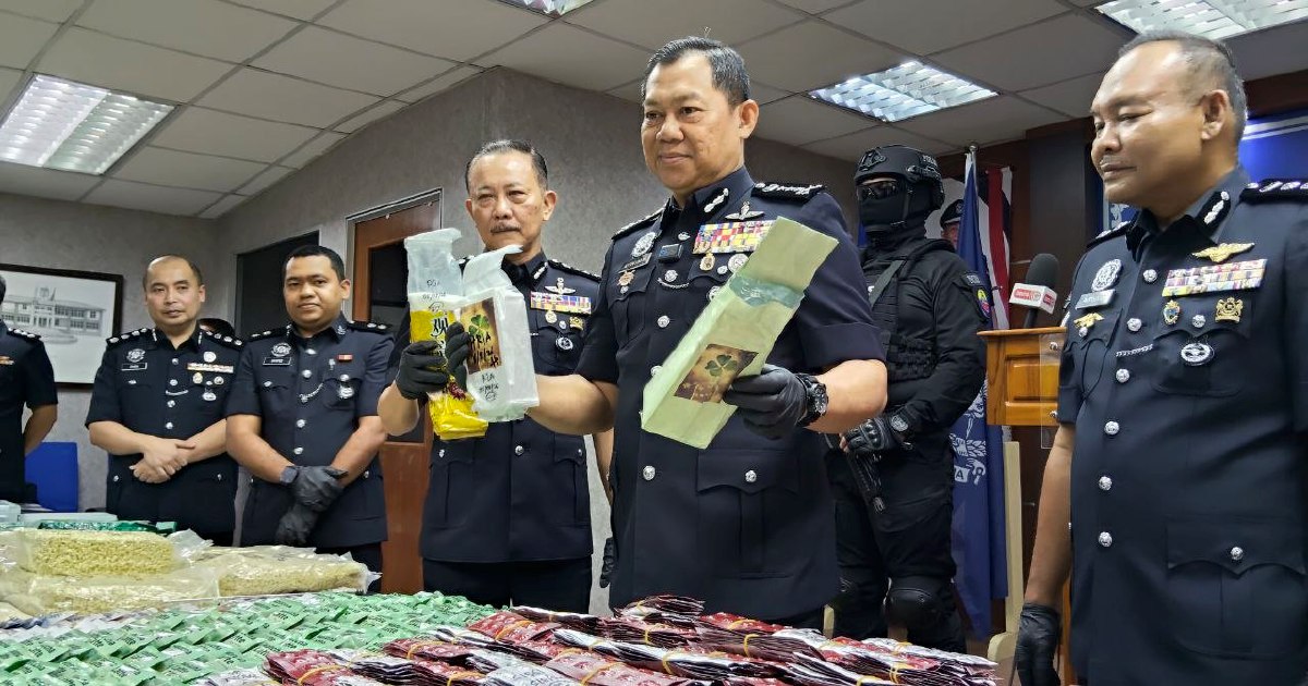 Police Dismantle Drug Ring in Masai Haul Worth RM8.49 Million