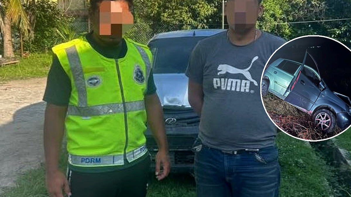 Driver detained after high-speed pursuit and vehicle ramming in Kelantan; air rifle and ammunition seized