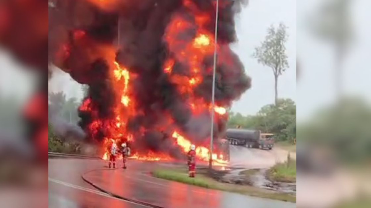 Fuel Tanker Driver Remanded in Fatal Temerloh Crash Investigation