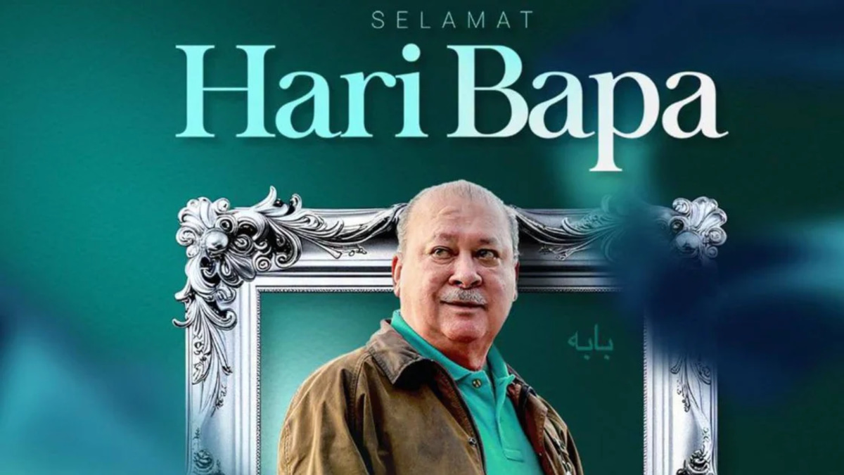 King Sultan Ibrahim and Queen Raja Zarith Sofiah Extend Father's Day Greetings to Nation