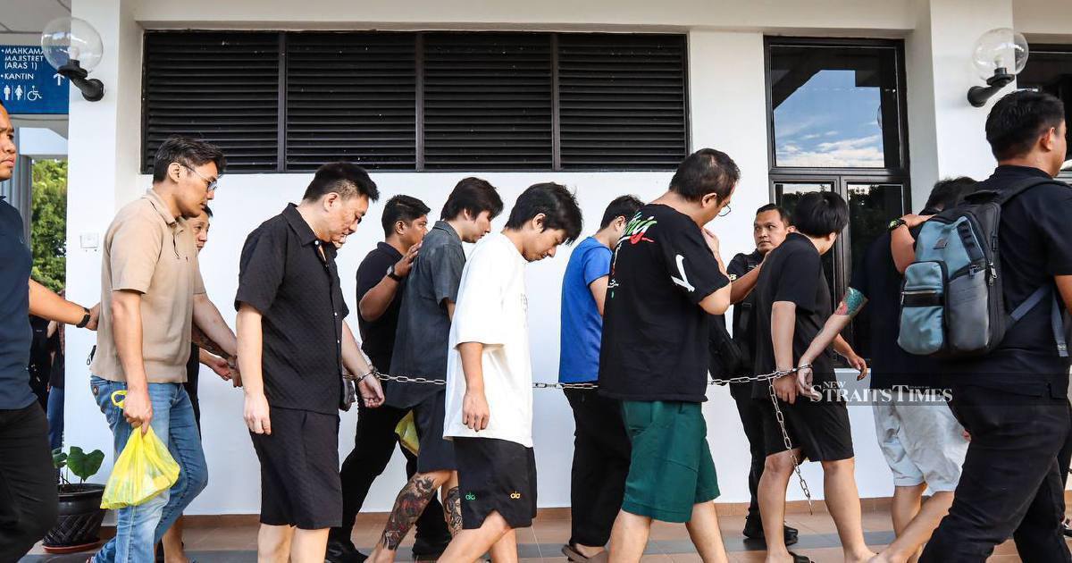 Nine Chinese nationals face trial for alleged love scam operations in Balik Pulau
