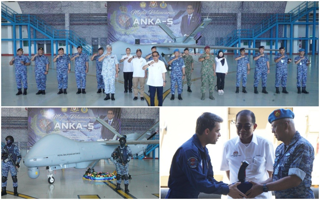 Malaysia Deploys Advanced ANKA-S Drones to Strengthen South China Sea Surveillance