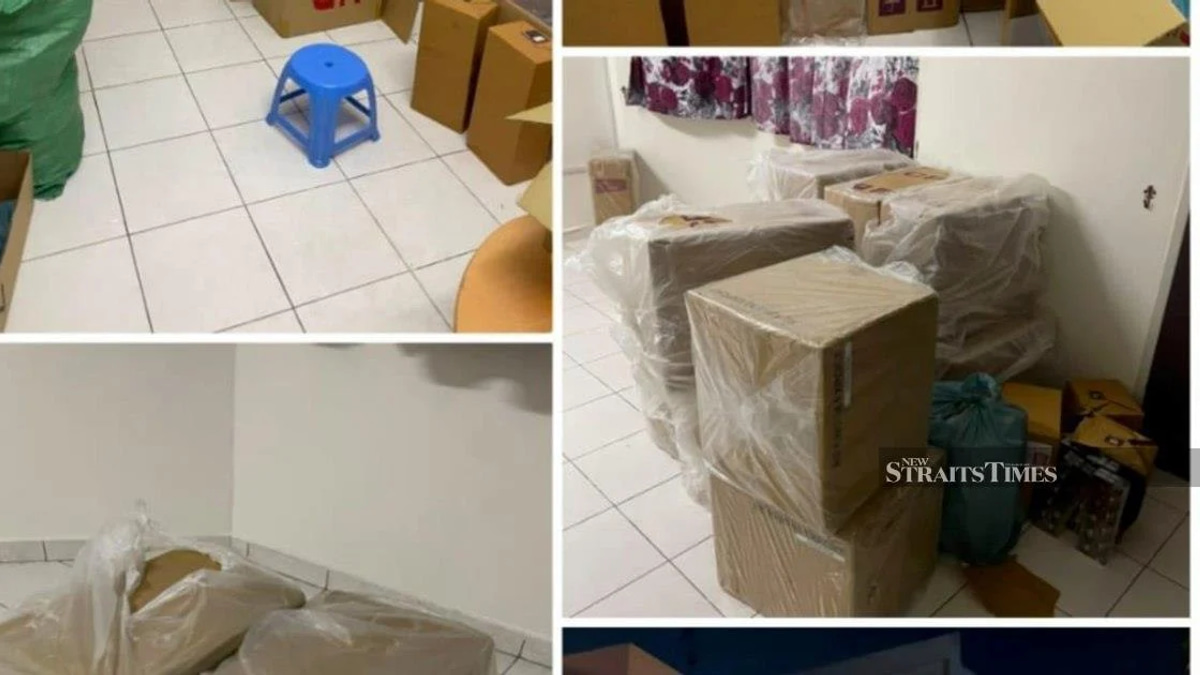 Three Foreign Nationals Detained After Police Uncover Half-Million-Ringgit Contraband Cigarette Stockpile in Johor Baru